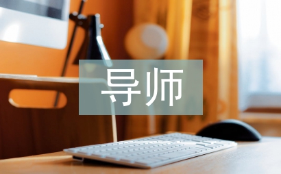 导师个人工作总结