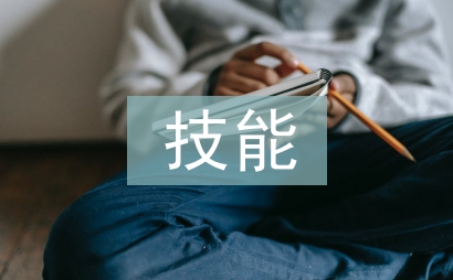 技能训练论文