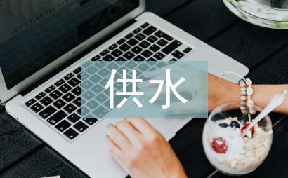供水公司工作总结