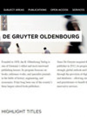 Zeitschrift Fur Kristallographie-new Crystal Structures杂志