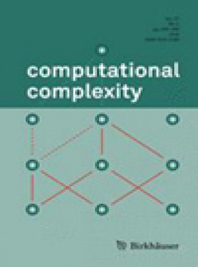 Computational Complexity杂志