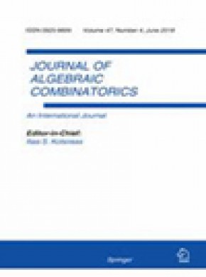 Journal Of Algebraic Combinatorics杂志