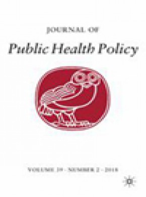 Journal Of Public Health Policy杂志