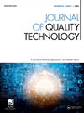 Journal Of Quality Technology杂志