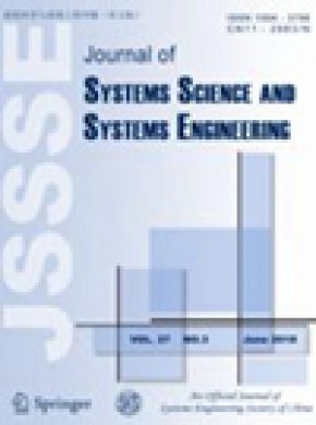 Journal Of Systems Science And Systems Engineering杂志