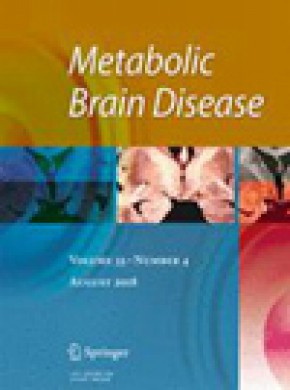 Metabolic Brain Disease杂志