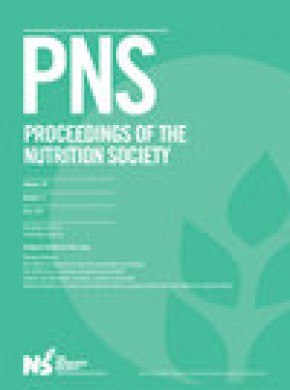 Proceedings Of The Nutrition Society杂志