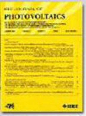 Ieee Journal Of Photovoltaics杂志