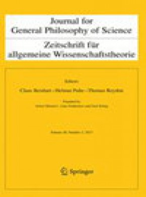 Journal For General Philosophy Of Science杂志