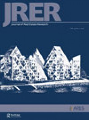 Journal Of Real Estate Research杂志