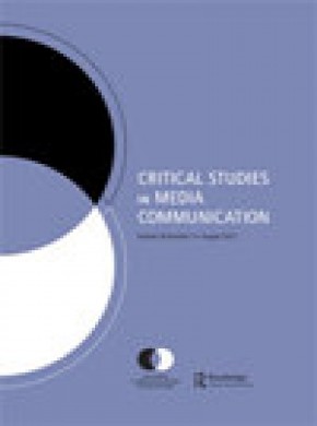 Critical Studies In Media Communication杂志