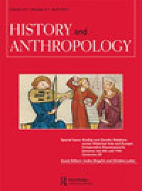 History And Anthropology杂志