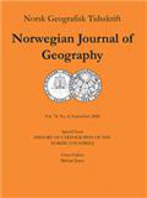 Norsk Geografisk Tidsskrift-norwegian Journal Of Geography杂志