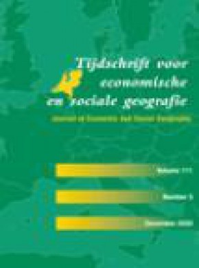 Tijdschrift Voor Economische En Sociale Geografie杂志