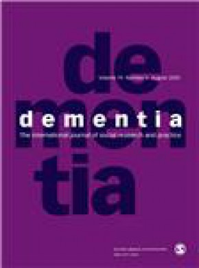 Dementia-international Journal Of Social Research And Practice